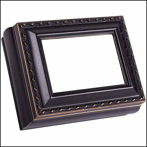 Black Rectangular Treasure Box