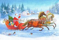 Santa Hurries on Holiday - Alexandra Gavrilova