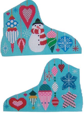 Glitzy Ornament Skate Stitch Guide