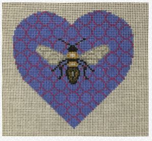 Heart - Bee w/Blue