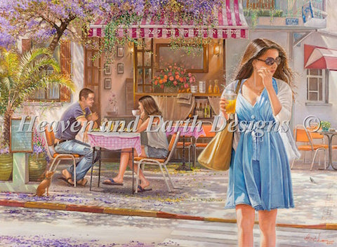 Romantic Cafe on Shenkin Street - Alex Levin	