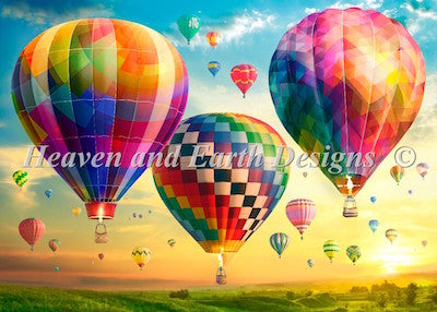 Hot Air Balloon Sunrise