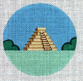 Travel Round - Mexico Mayan Pyrd