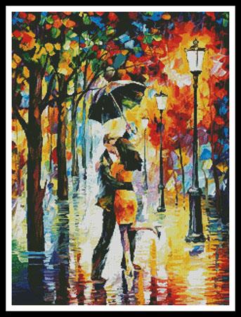 Dance Under The Rain  (Leonid Afremov)