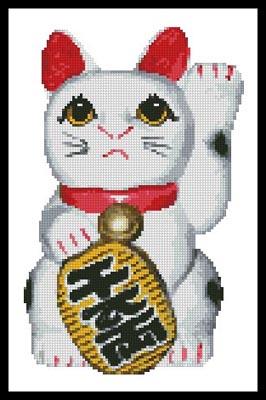 Lucky Cat (Left)  (Maneki Neko)