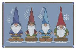 Winter Snow Gnomes
