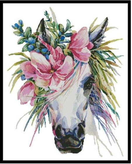 Floral Unicorn (Lena Faenkova)