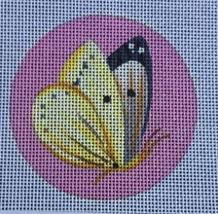 Pale Yellow Butterfly