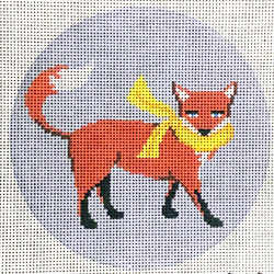 Standing Fox w/Yellow Scarf