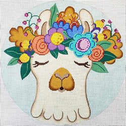 Llama w/Headdress