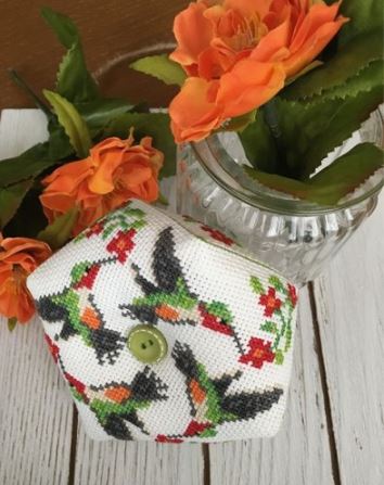 Hummingbird Biscornu