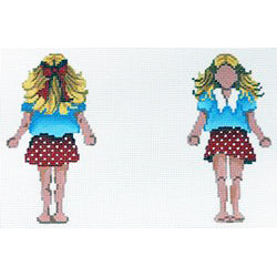Two Sided Blonde Girl