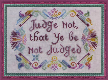 Judge Not