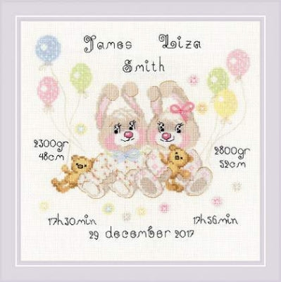 Twins Birth Announcement