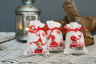 Christmas Gnomes Bags