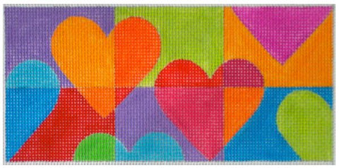 Floating Hearts Checkbook