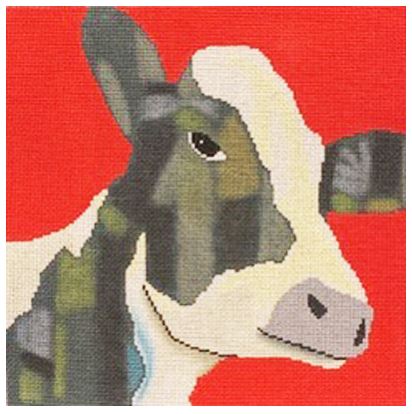 Cow on Red