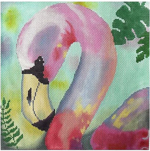 Single Flamingo Head