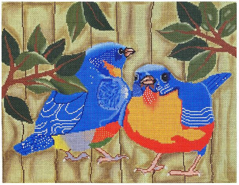 Red Breasted Pair