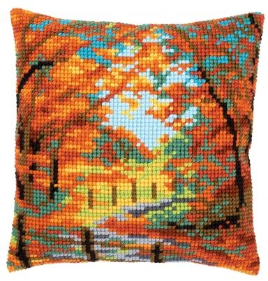 Autumn Landscape Cushion