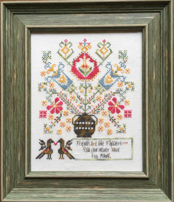 Friends Are Like Flowers (w/threads)