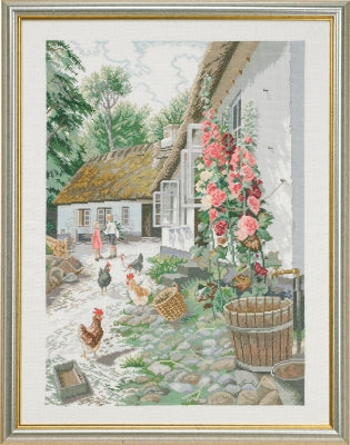 Hollyhocks (Aida)