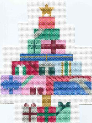 Stacked Packages Christmas Tree