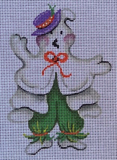 Ghost w/Green Pants and Purple Hat