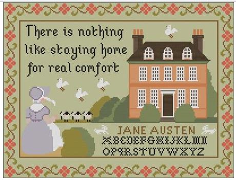 Jane Austen 1815 Sampler
