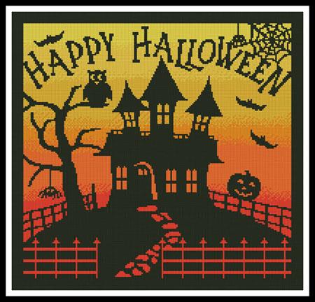 Halloween House Square  (Joni Prittie)