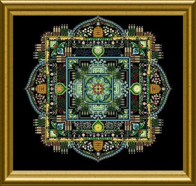 Summer Garden Mandala 