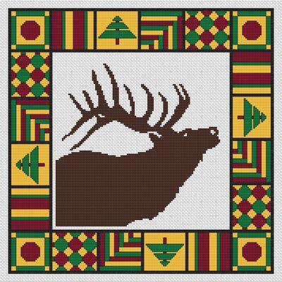 Country Quilt - Elk