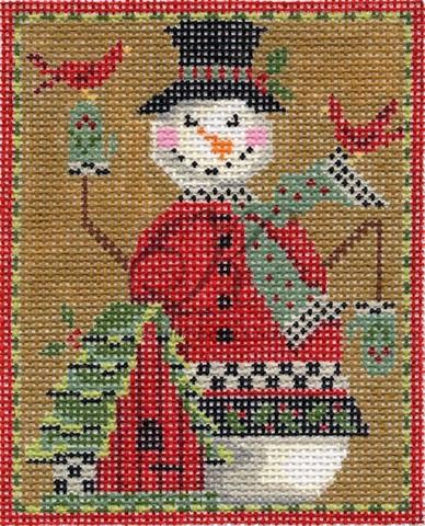 Snowman and Bird Chalet 