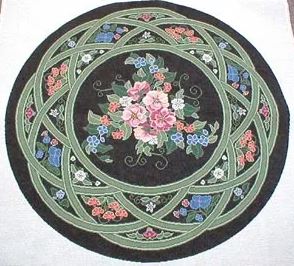 Flower Go Round Rug