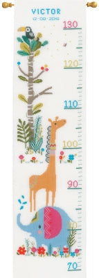 Jungle Animal Fun - Growth Chart