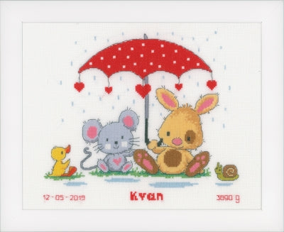 Under the Umbrella - Birth Announcement