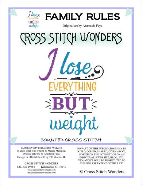 I Lose Everything But Weight