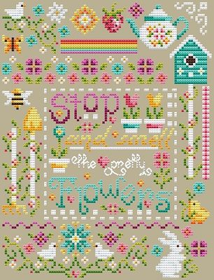 Pretty Flowers Sampler 