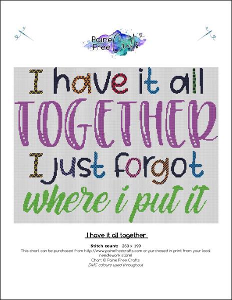 I Have It All Together