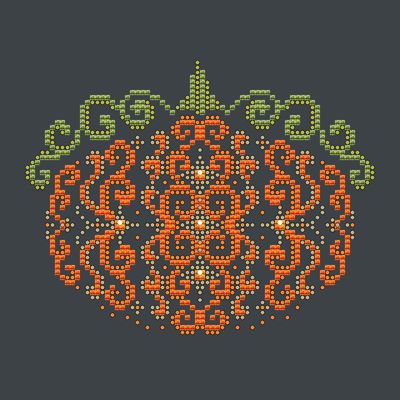 Orange Swirl Pumpkin