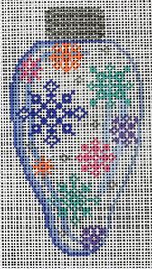 Light Bulb - Snowflakes