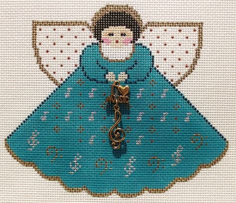 Musical Angel w/Charm