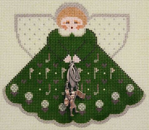 Golf Angel Angel w/Charm