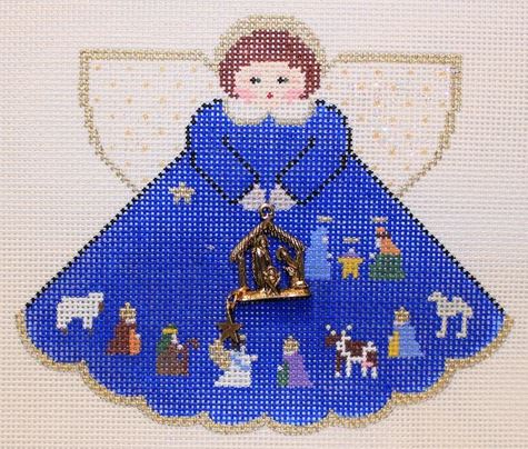 Nativity Angel w/Charm
