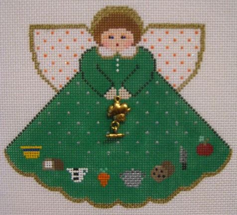 Cooking Angel w/Charm