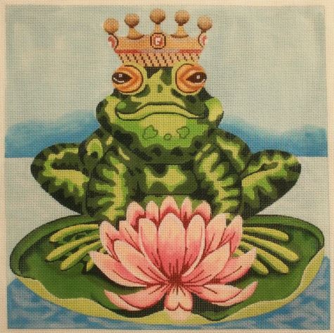 Frog on Lily Pad