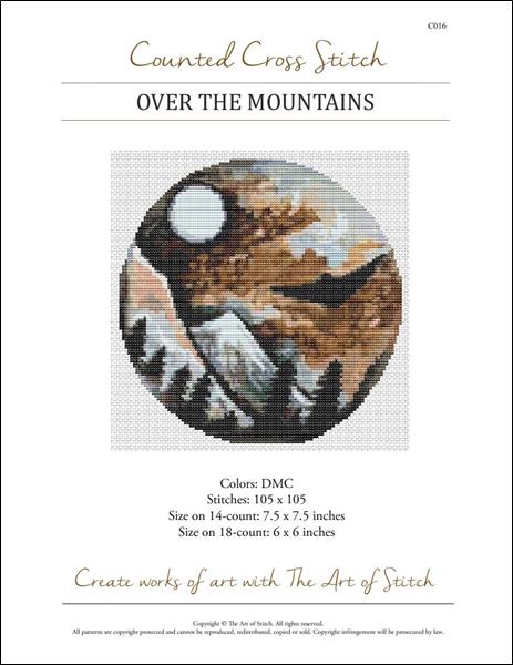 Over the Mountains (Circular Chart)