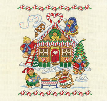 Gingerbread Family - Ursula Michael