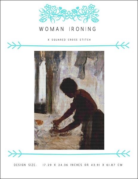 Woman Ironing