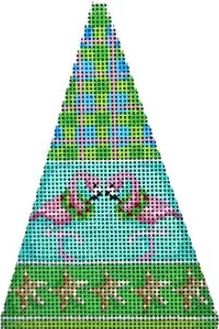 Mini Tree - Plaid/Flamingos